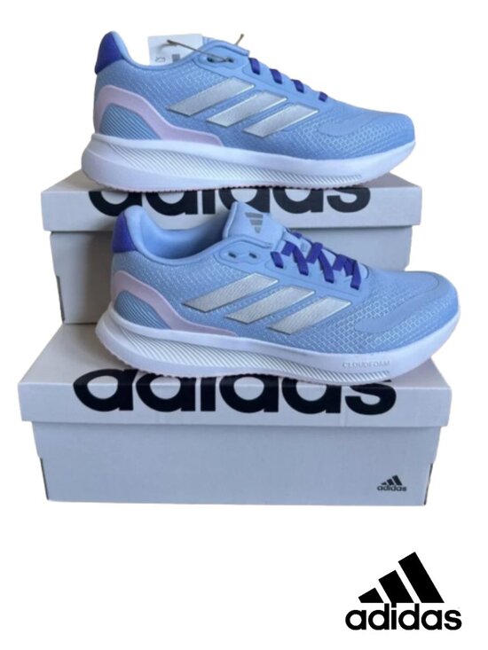 adidas Shoes - ADIDAS Women's Run Falcon 5 Running Shoes, CLEAR SKY, Size 6